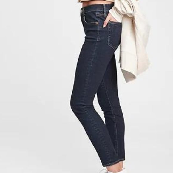 GAP Sky High Rise True Skinny Jeans NEW - Picture 5 of 7